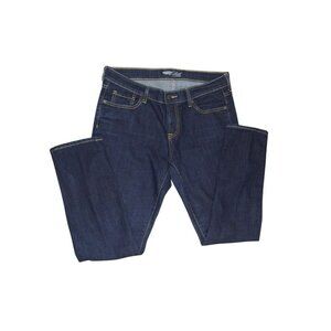 Old Navy Womens The Flirt Dark Blue Jeans size 10 Short Dark Wash  JH829
